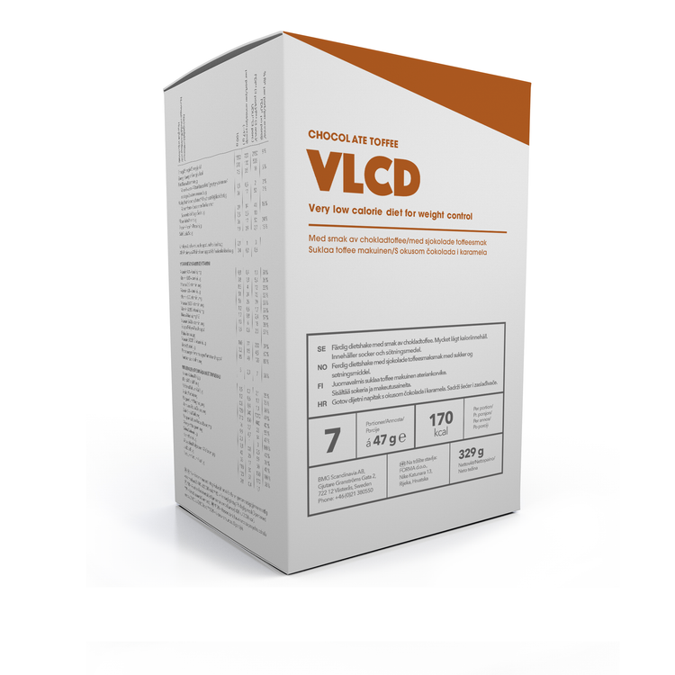 VLCD box toffee