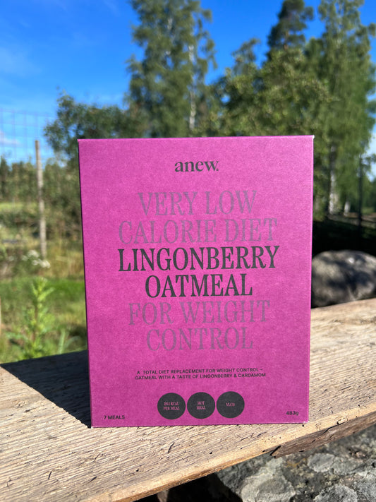 Anew VLCD Oatmeal Lingonberry