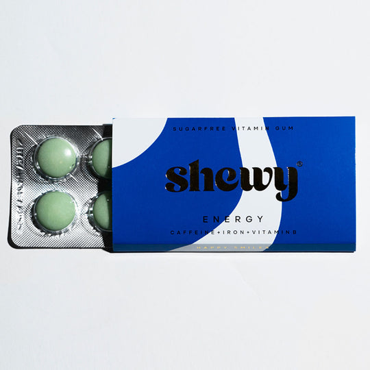 Shewy Gum Energy - Cool Mint (8st)