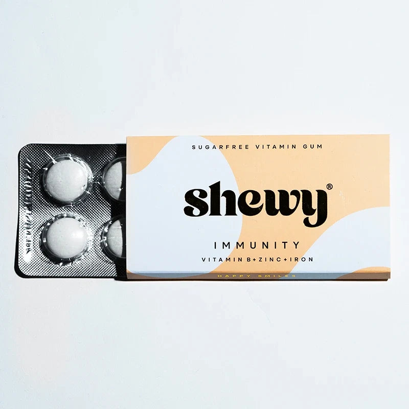 Shewy Gum Immunity - Lemon & Ginger (8st)